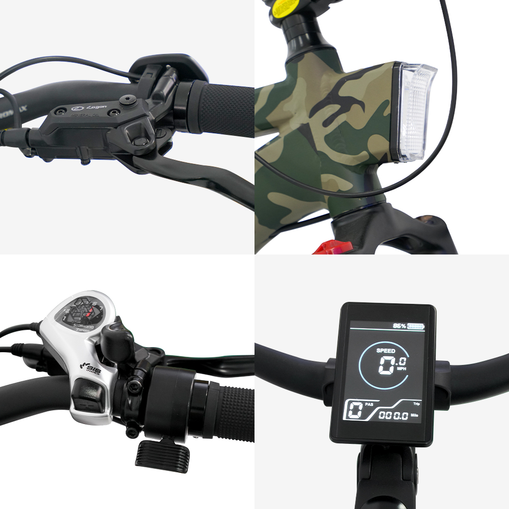 *forElectric Bike for Adults 1 - 48V 1500W Rear Hub Motor With Battery recension och pris