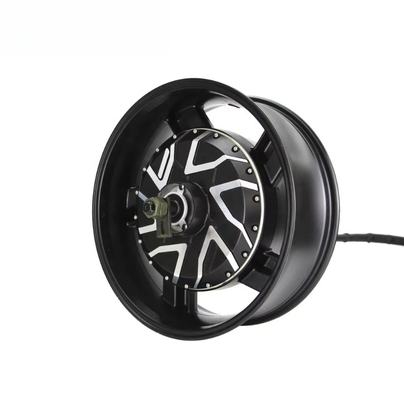 Most Powerful 12000W Double Ax - 12000W Electric Motorcycle Hub Motor recension och pris