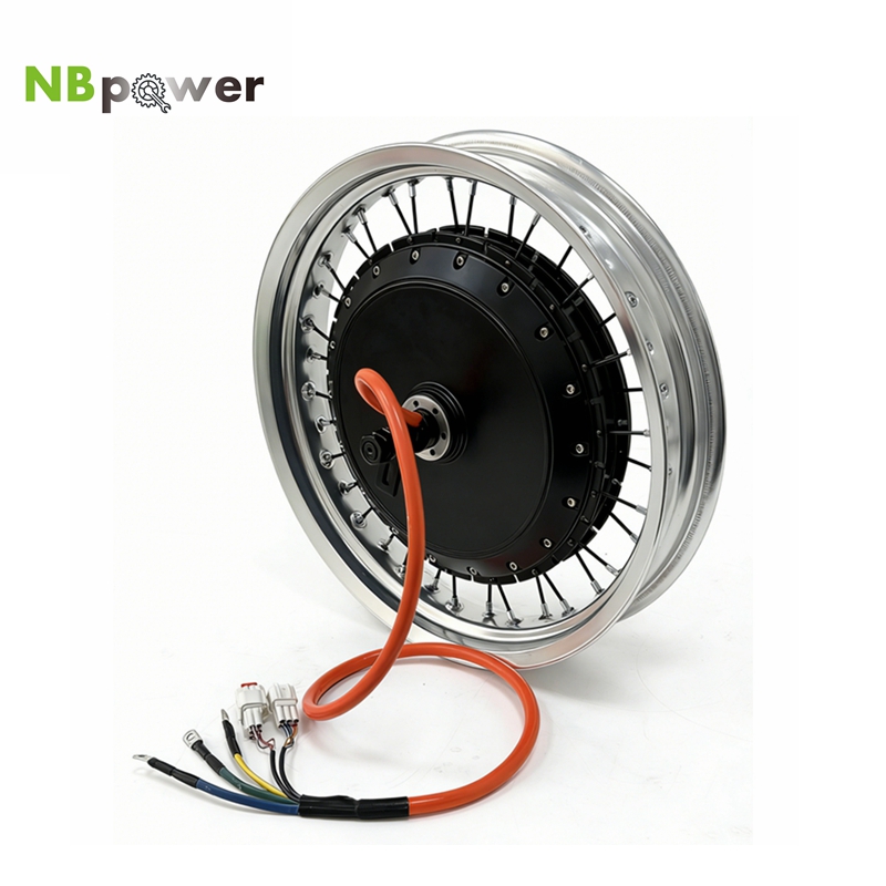 Colorful 17x3.0 NBpower/QS V3  - 72V 8000W Brushless Hub Motor recension och pris