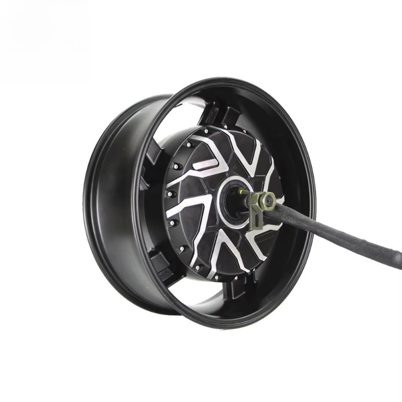 QSMOTOR 17X6.0 Inch 273 12000W - 12000W Electric Motorcycle Hub Motor recension och pris