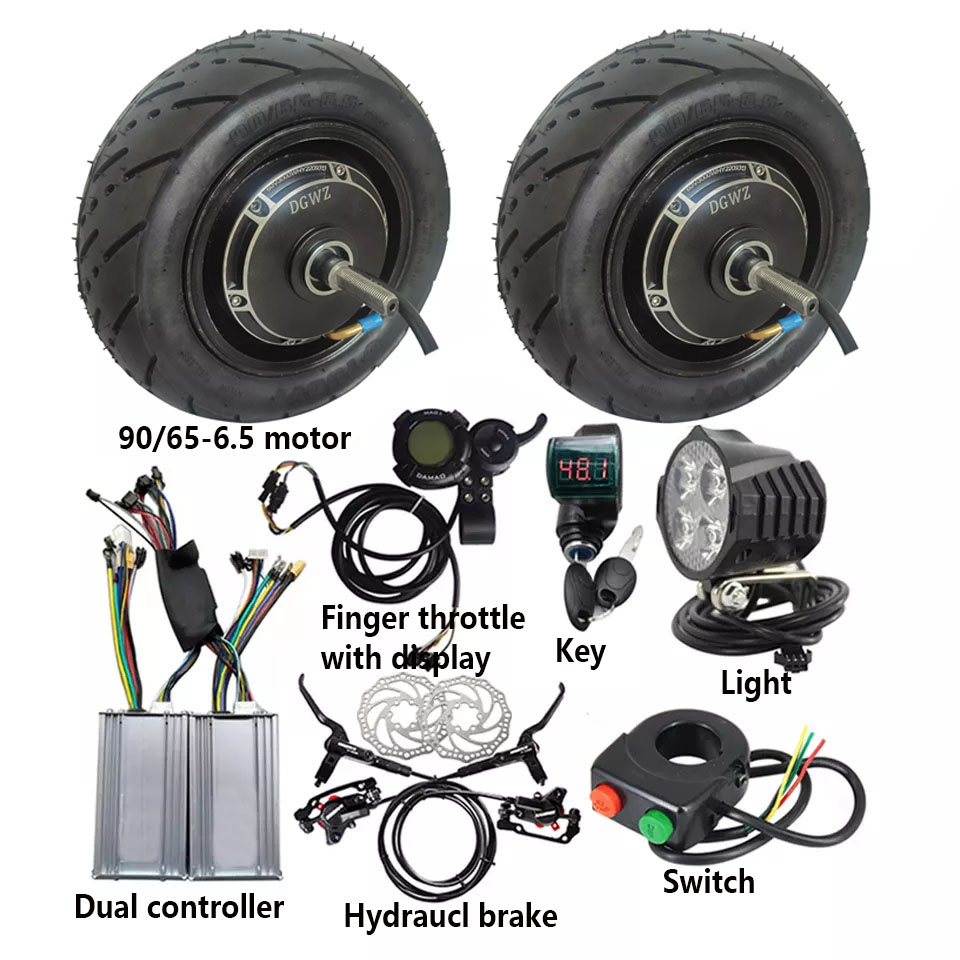 48V 2000w Ebike Comversion Kit - Dual Motor Ebike Kit 2000W recension och pris