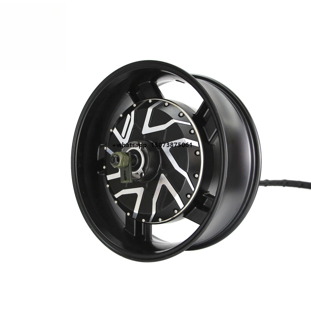 QSMOTOR 17X6.0 Inch 273 12000W - 12000W Electric Motorcycle Hub Motor recension och pris