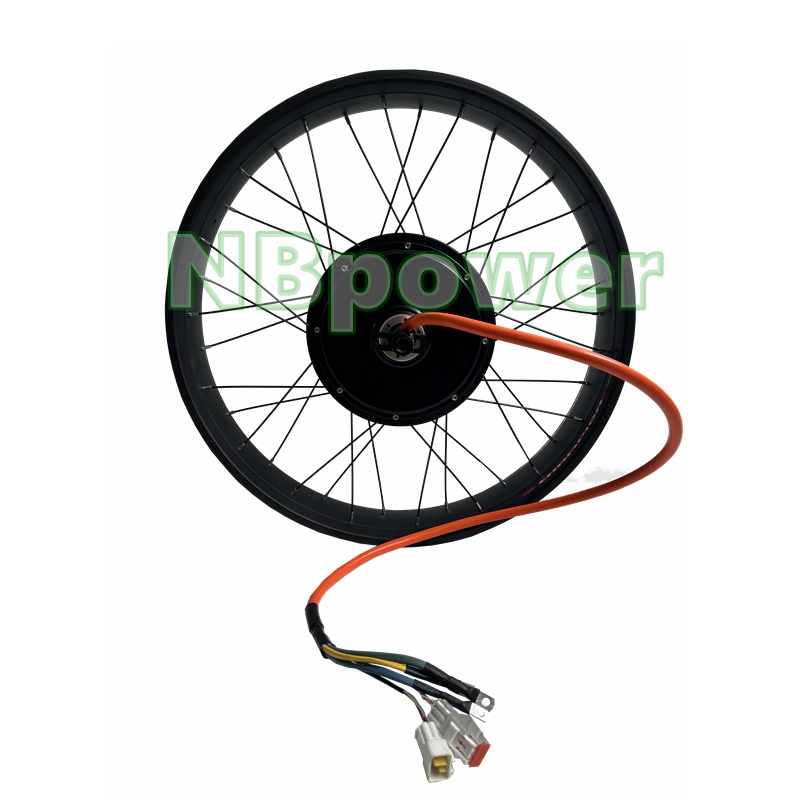 NBpower QS205 72V 5000W 170/19 - 5000W Hub Motor Kit 72V recension och pris