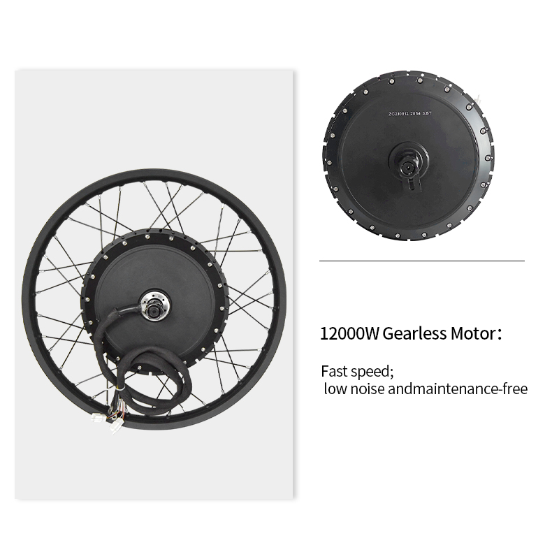 Rear Wheel  Hub Motor 6000w 80 - 12000W Electric Motorcycle Hub Motor recension och pris