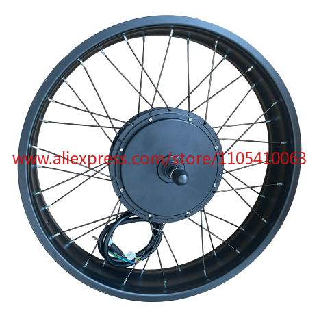 48V 60v 72v 5000w Fatbike Fat  - 5000W Hub Motor Kit 72V recension och pris