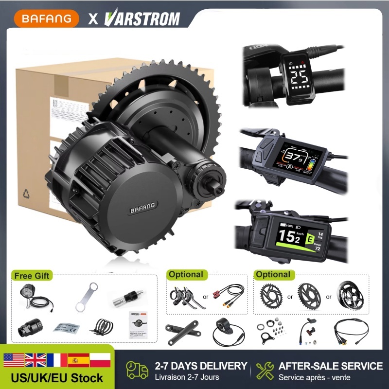Bafang 48V 750W Motor Kit  BBS - Side Hung Mid Drive Motor Kit recension och pris