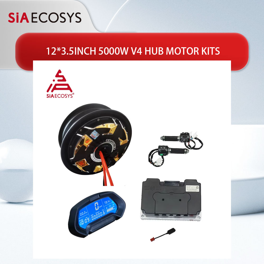 QS Motor 12*3.5inch 5000W V4 7 - 5000W Hub Motor Kit 72V recension och pris