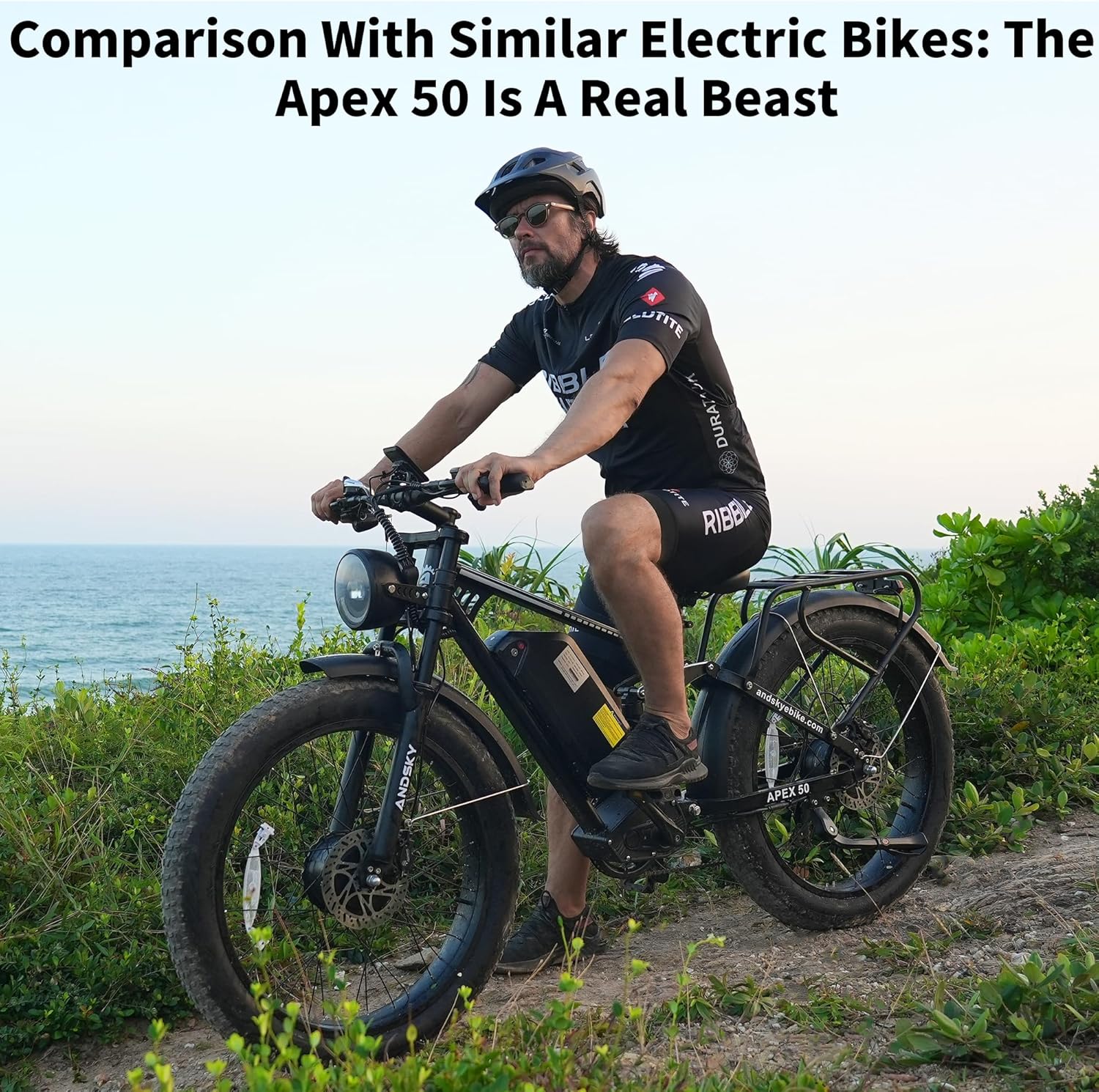 ANDSKY Apex50 AWD Electric Bik - Torque Sensor Mid Drive Motor Kit recension och pris