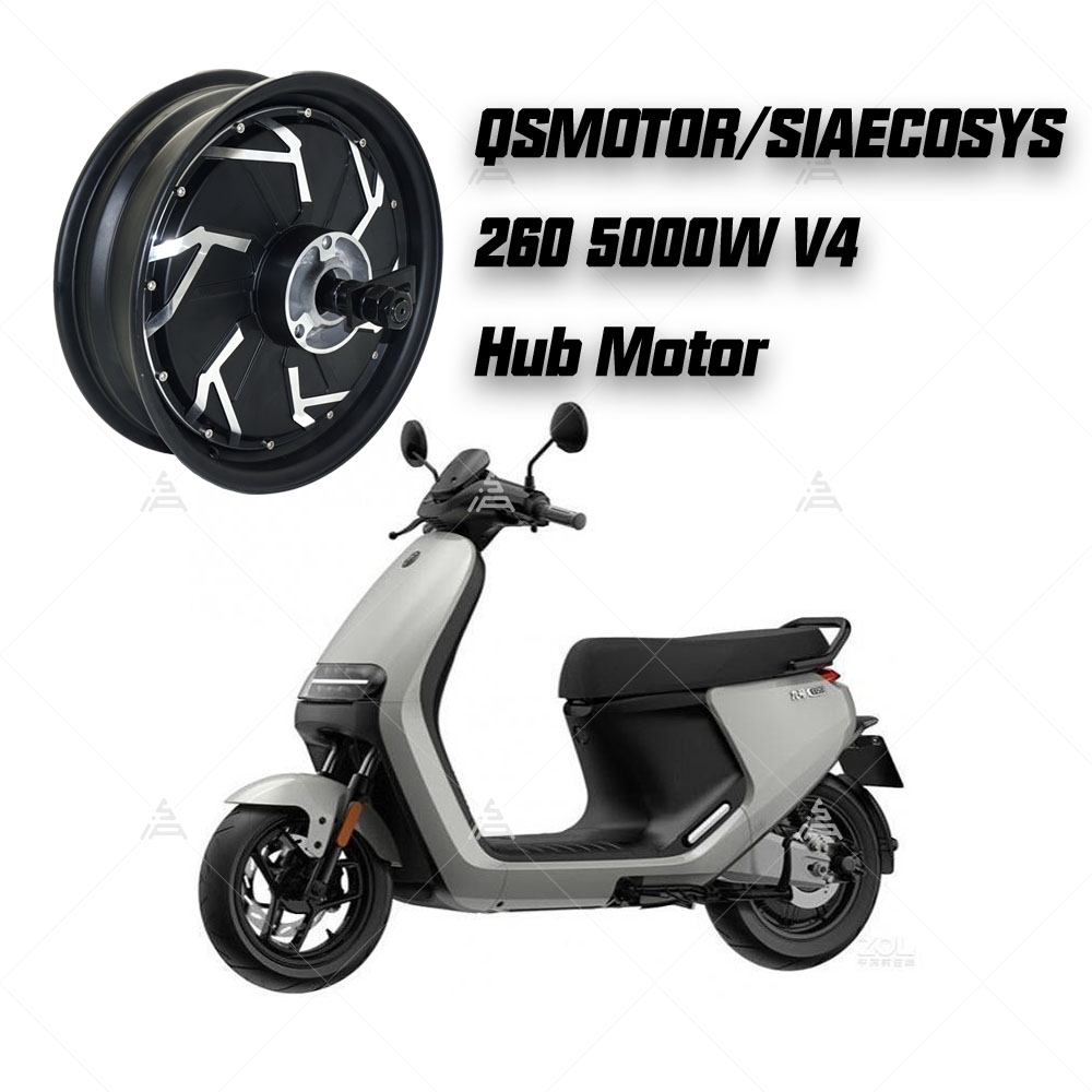 QSMotor QS260 V4 5000W Hub Mot - Direct Drive Hub Motor 72V 5000W recension och pris